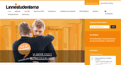 Desktop Screenshot of linnestudenterna.se